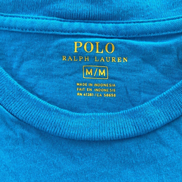 Polo Ralph Lauren men tee Sz medium - Picture 7 of 7